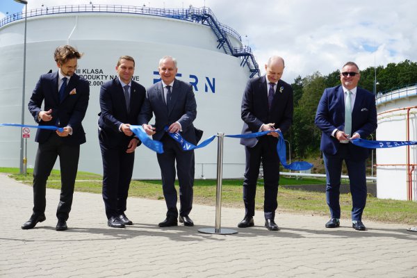 We have completed the construction of seven tanks for PERN