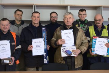 Mostostal Płock nagradza pracowników za wysokie standardy BHP