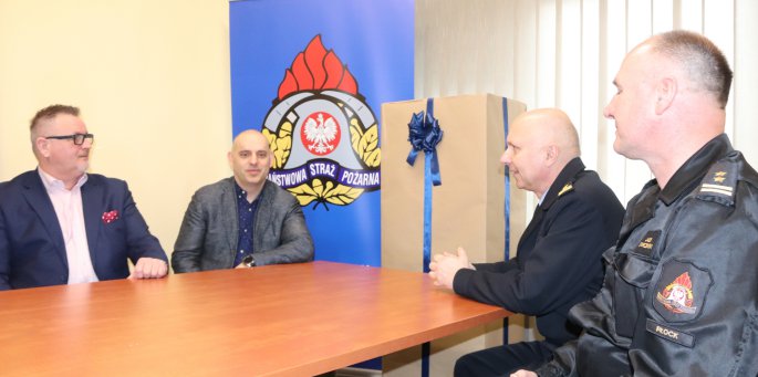 Udzieliliśmy wsparcia płockiej Państwowej Straży Pożarnej