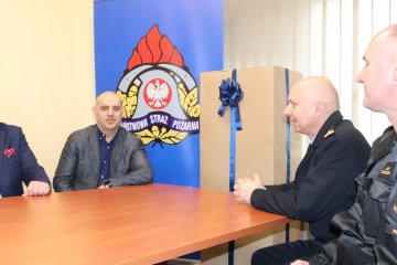 Udzieliliśmy wsparcia płockiej Państwowej Straży Pożarnej